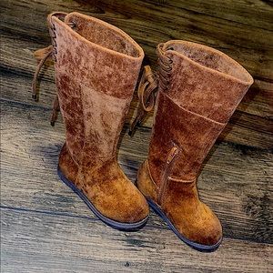 Joyfolie girls knee high boots